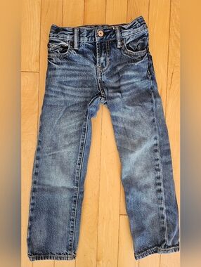 Classic Kids Straight-Leg GAP 1969 Blue Jeans